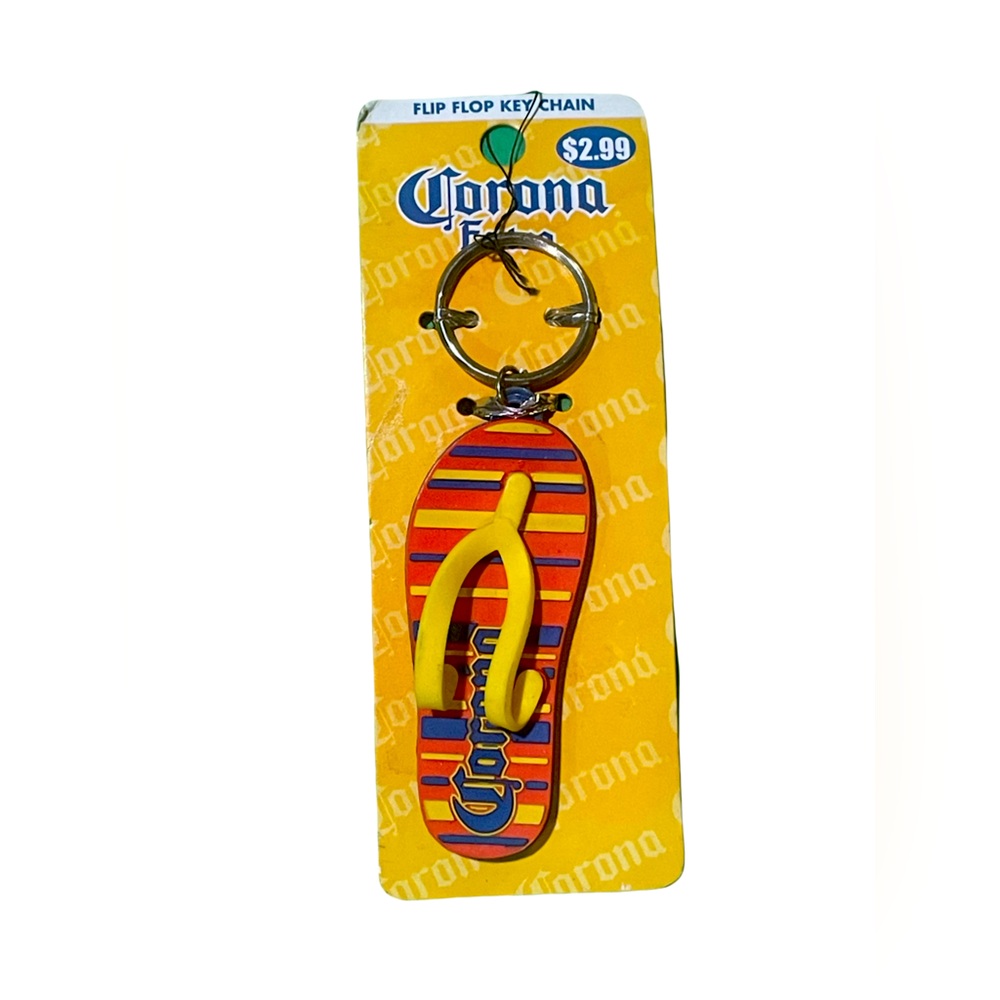 Corona Yellow and Red Key Holder